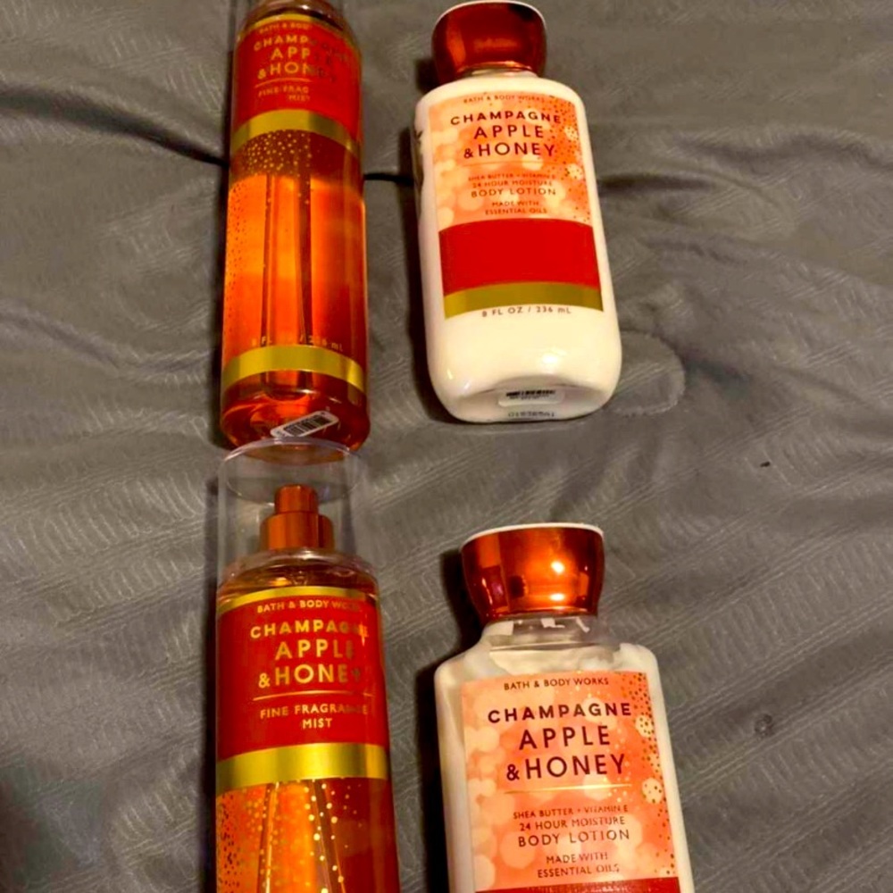 BBW champagne apple honey brand new